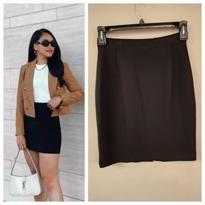 Vintage San Louis Black Pencil Skirt